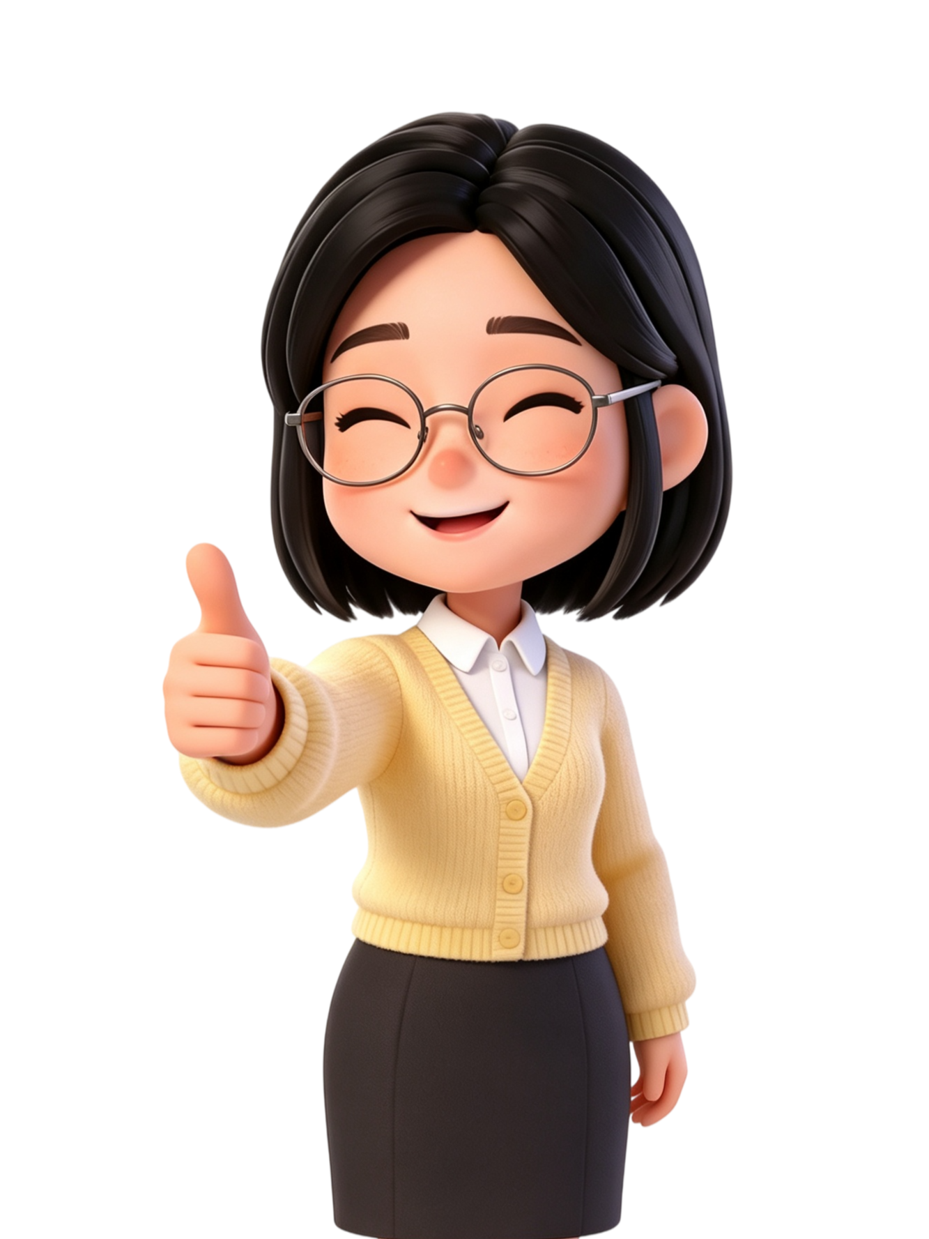 小知老师挥手再见